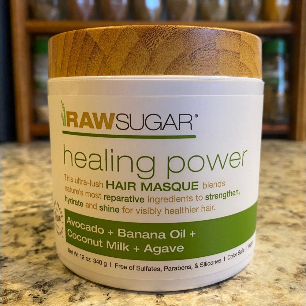 Raw Sugar Healing Power Hair Masque Treatment